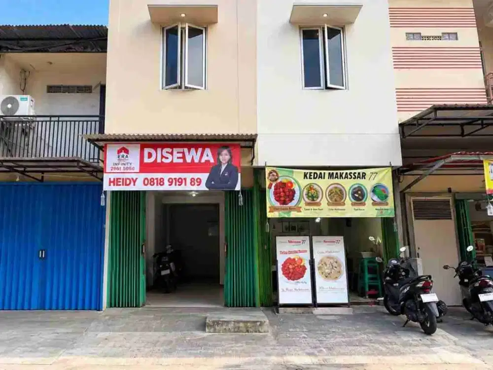 Disewa Ruko Jl. Hadiah Raya Kav Polri Jelambar, Grogol
