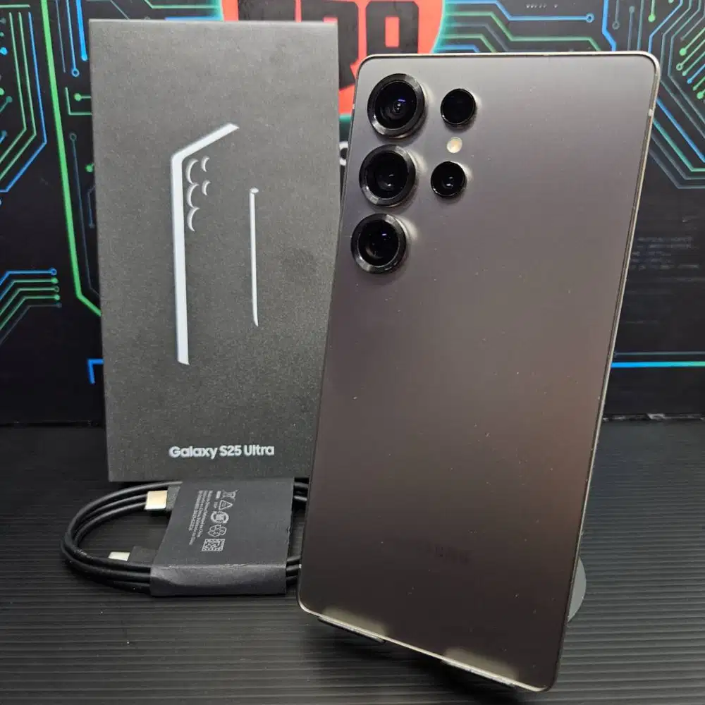 Samsung S25 Ultra 12/256GB Fullset Resmi SEIN No MInus