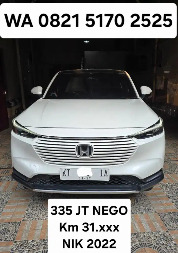 335 JT NEGO HRV SE 2022 SENSING Velg Variasi
