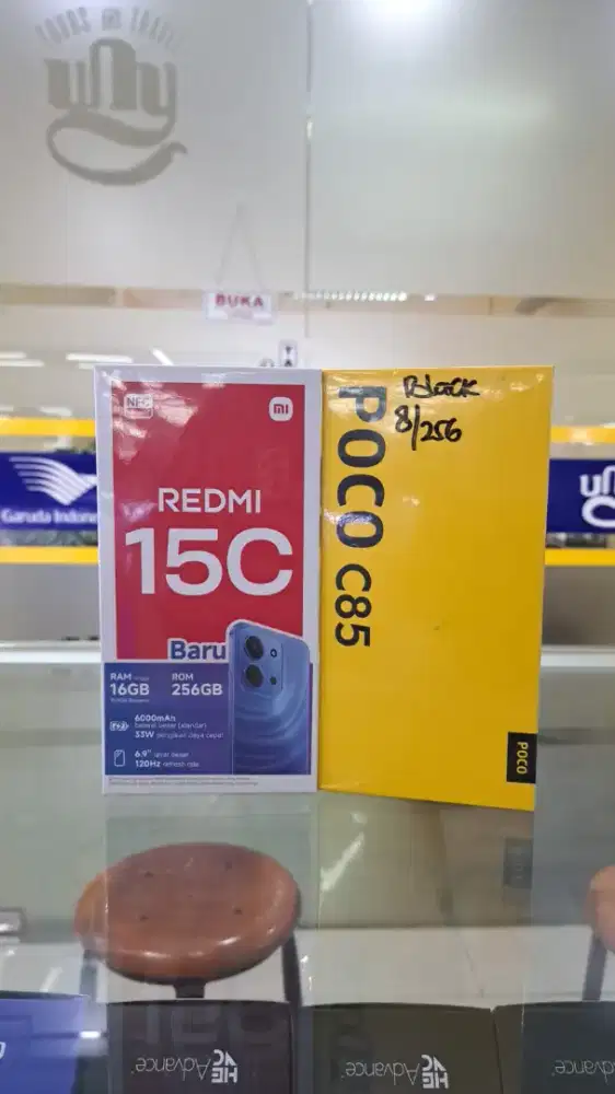 Xiaomi redmi 15C ram 8gb 256gb setara poco C85 garansi resmi