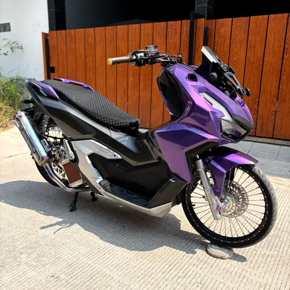 Honda ADV 160 2022 ABS Keyless Warna Grey Purple Harga Nego