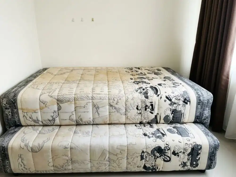 Spring bed susun