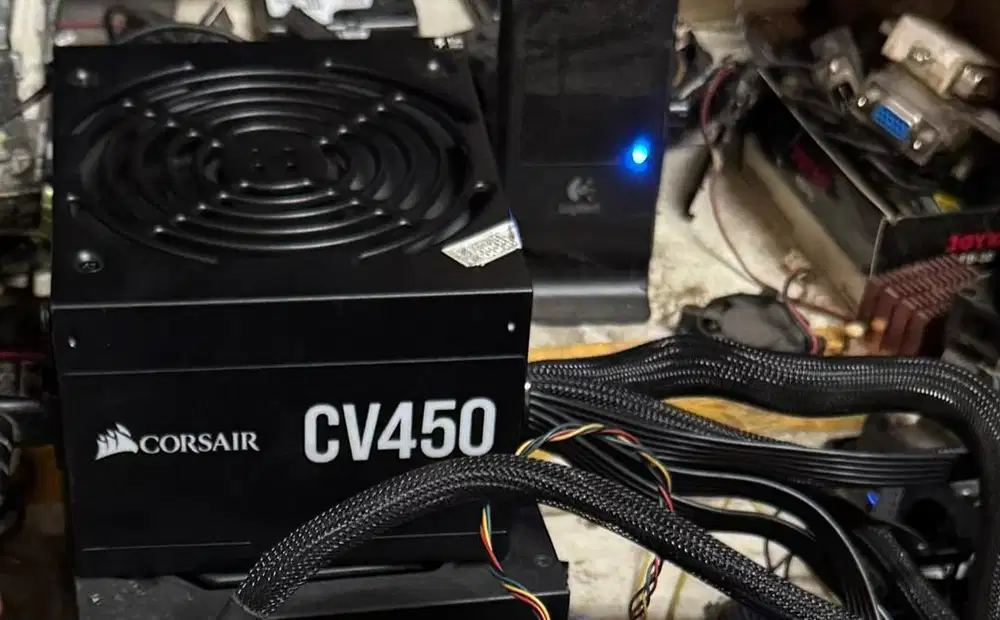 psu corsair cv 450 80+ bronze kondisi normal segel DTG.