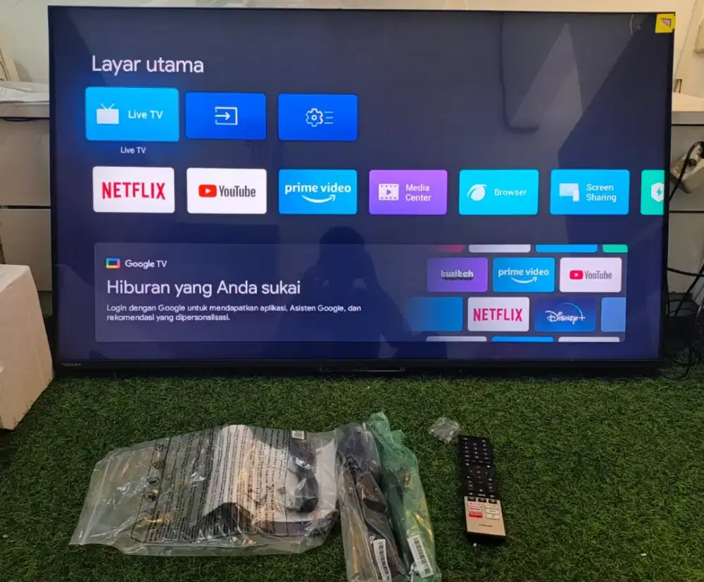 TOSHIBA SMART TV ukuran 43 inch dan ukuran 50 inch , Sudah Bisa Wifi