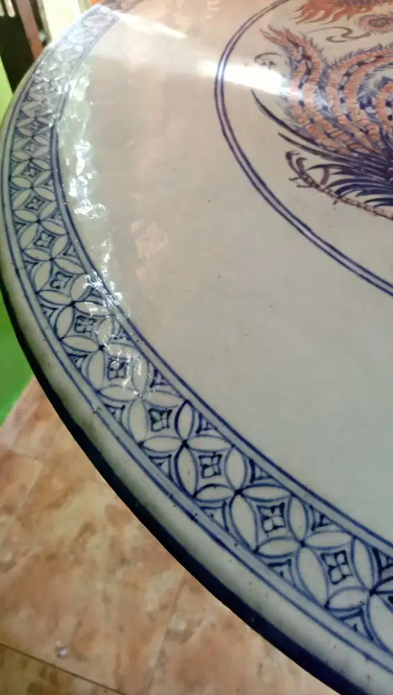 Meja keramik Asli Jingdezhen