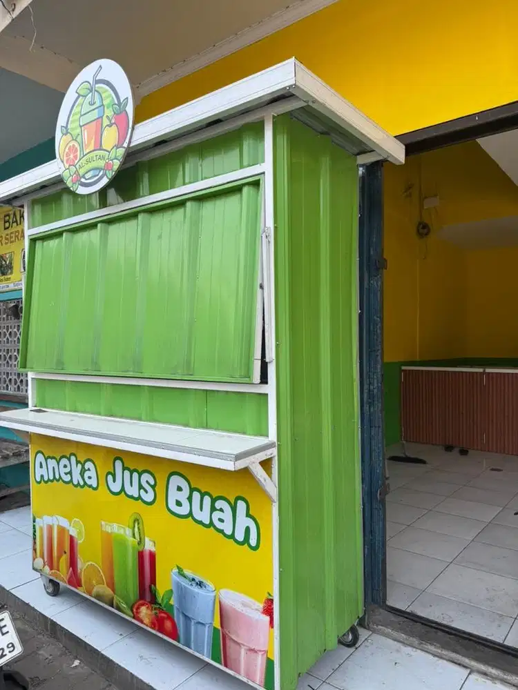 Kontainer bekas jus buah