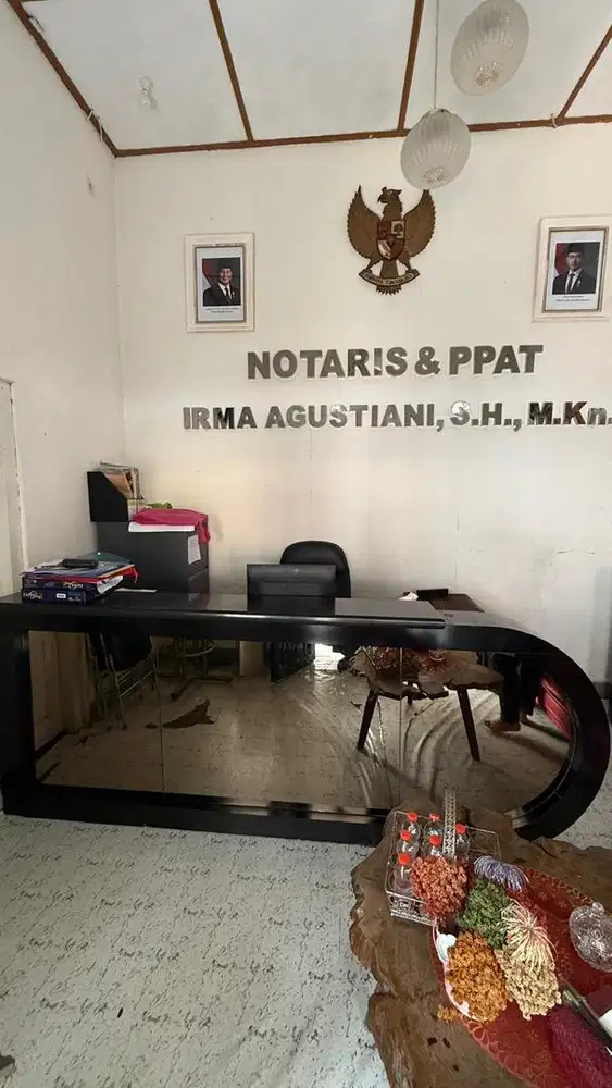 Meja Resepsionis Front Office Notaris