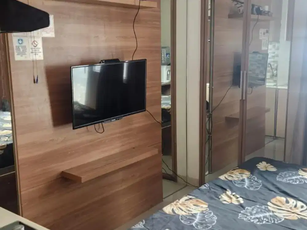 APARTEMEN GREEN PRAMUKA TOWER MAGNOLIA STUDIO FULL FURNISH HARGA DI BAWAH PASARAN