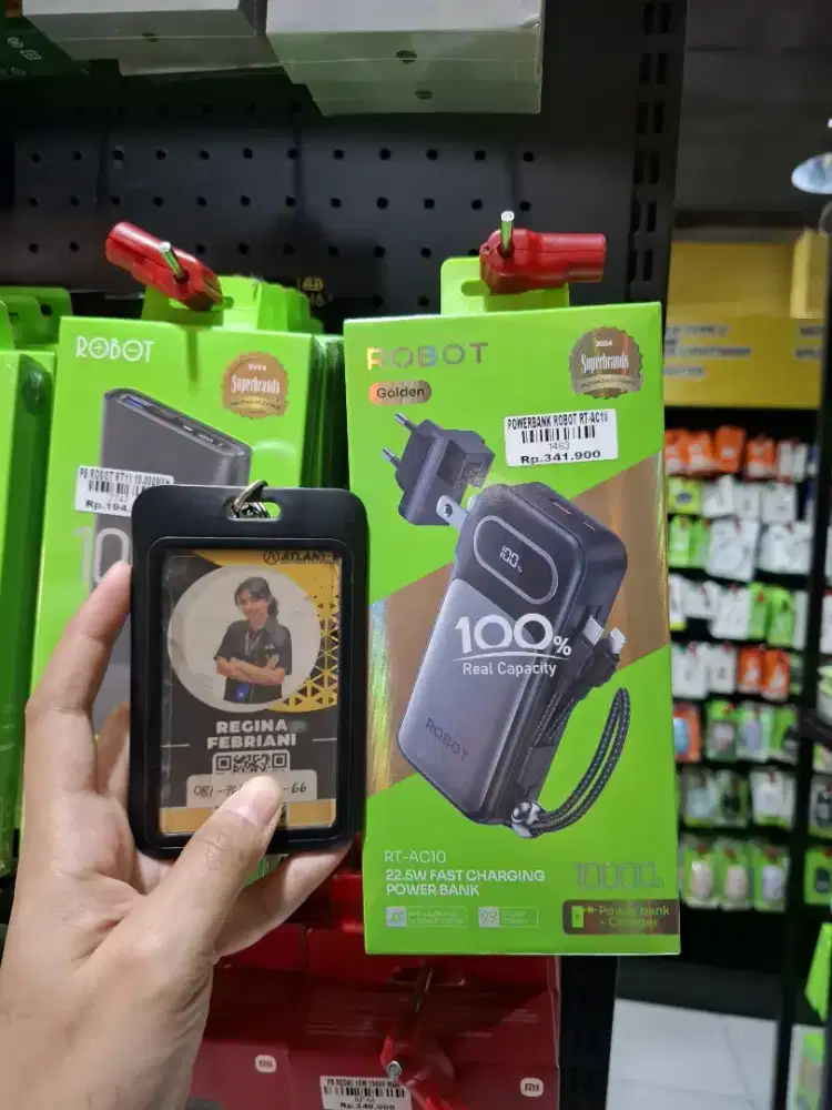 POWERBANK ROBOT RT-AC10 | ATLANTIS DAHSYAT