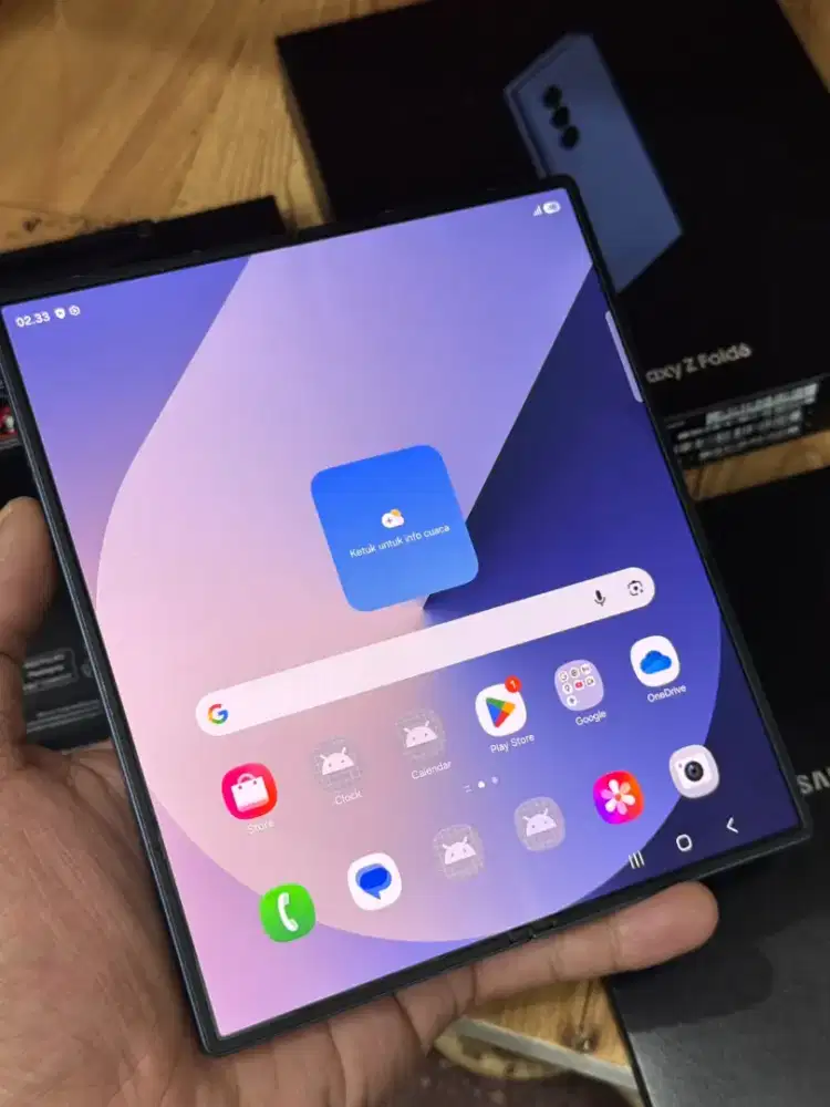 Samsung z fold 6 12/256 resmi sein