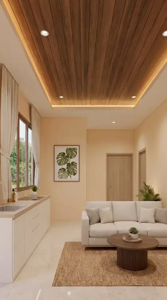 Dijual Hunian 1 atau 2 lantai konsep modern