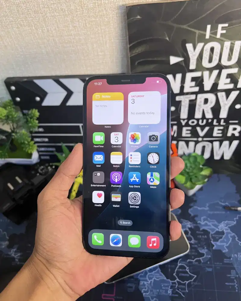 Cri iPhone 12, mulus dan siap pakai, best price, siap COD