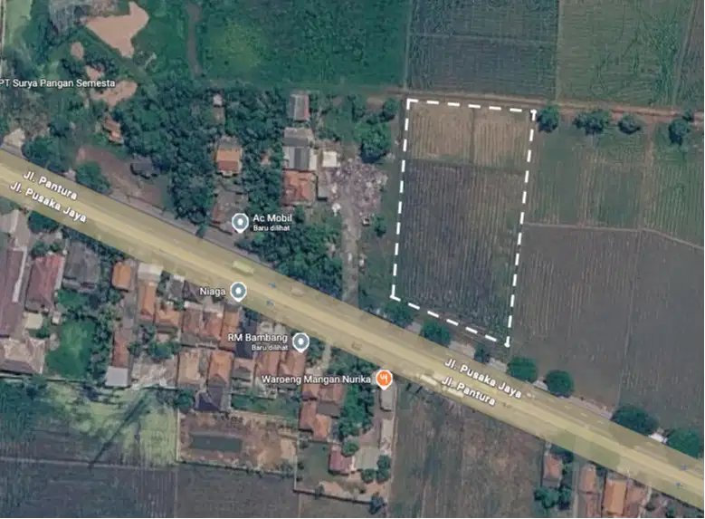 Dijual Cepat! Tanah SHM Siap Guna 6330 m² di Pusakanagara, Subang