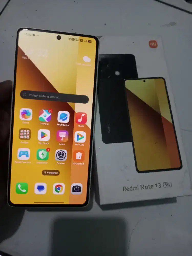Redmi Note 13 5G ram 8/256 Nfc nominus fullset lengkap siap pakai