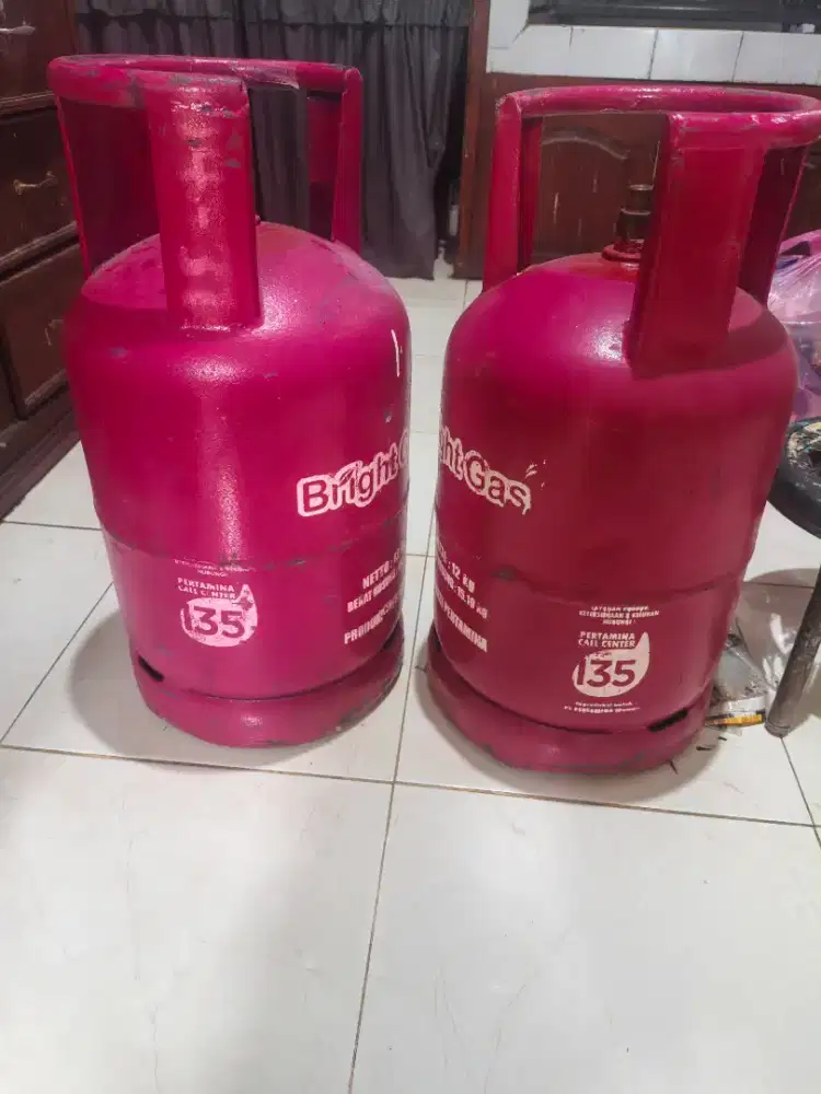 Jual tabung gas kosong 12kg 300ribu 1 biji