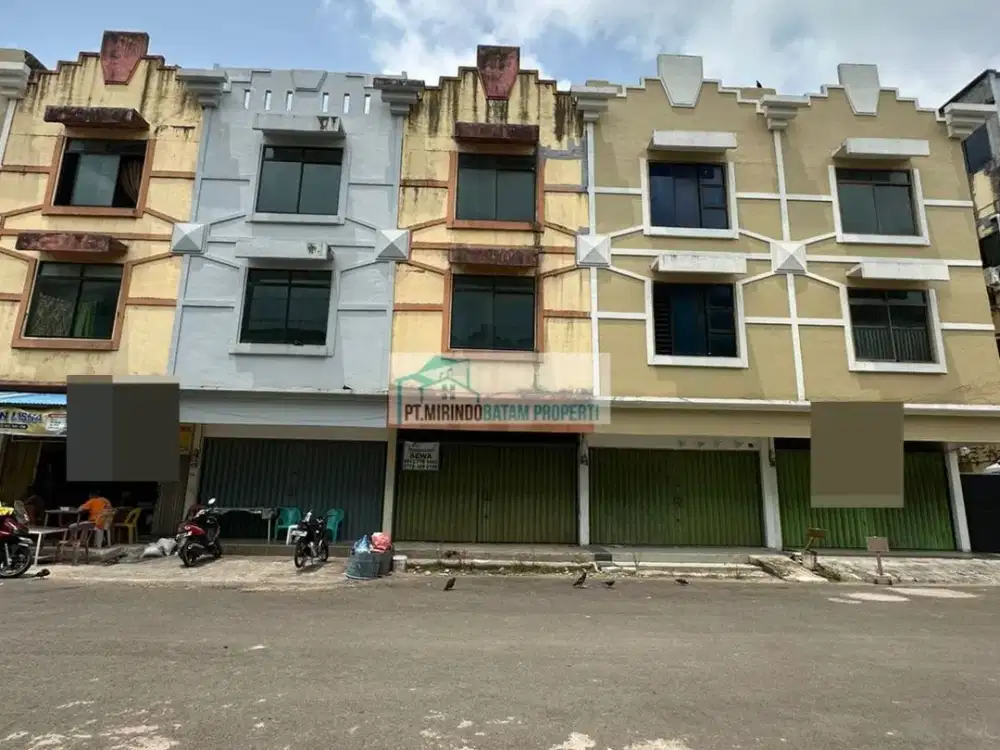 DISEWAKAN 48JUTA/TAHUN RUKO TRINUSAJAYA - BATAM CENTRE