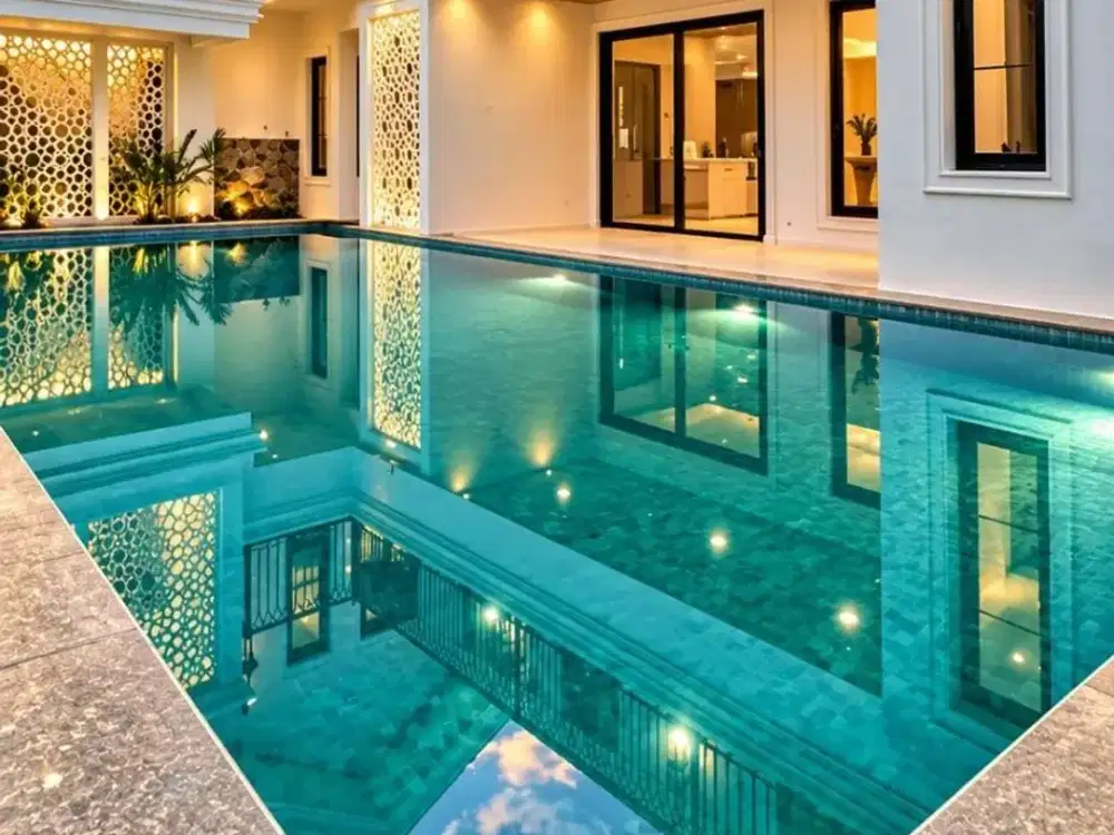 Dijual Murah Rumah Mewah Pasar Minggu Jaksel, Pinggir Jalan Raya, LT 750 m², LB 700 m², 6+2 KT, Swimming Pool, SHM, Rp 15 M