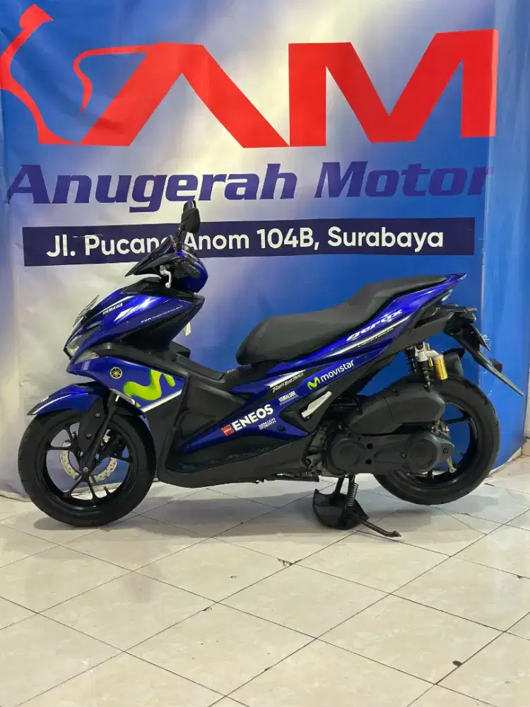 Yamaha Aerox Movistar Biru 155 th 2017