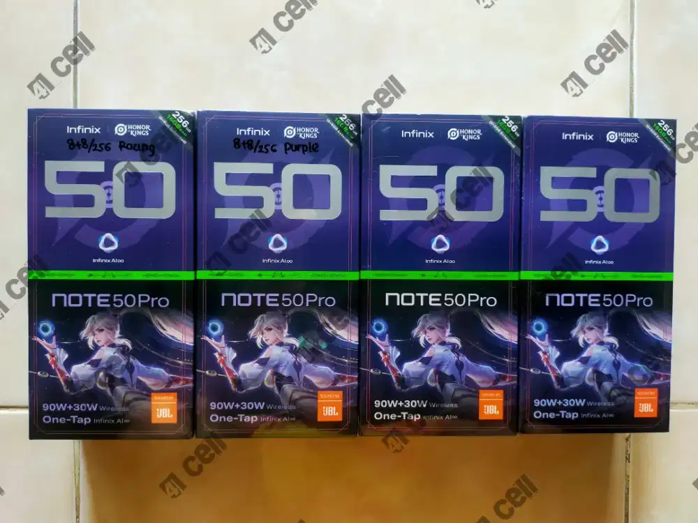 Infinix note 50 pro ram 8+8/256 100% baru Termurah