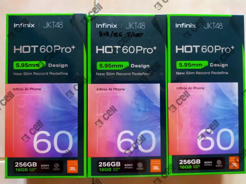 Infinix hot 60 pro plus ram 8+8/256 100% baru Termurah