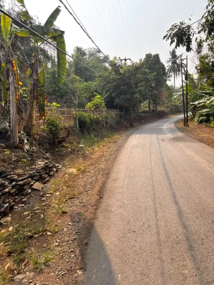 JUAL TANAH PINGGIR JALAN COCOK BUAT VILA