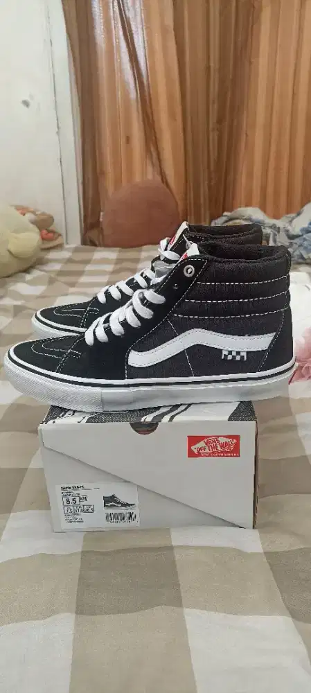 Original Vans SK8 High Pro Skateboarding Black & White