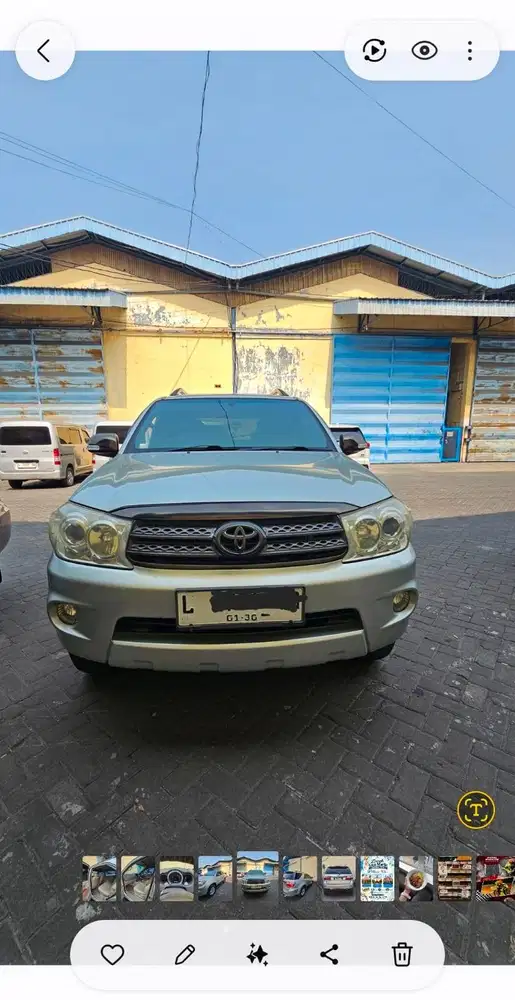 FORTUNER 2.4 G AT, TANGAN 1, SIAP PAKAI, PLAT SURABAYA
