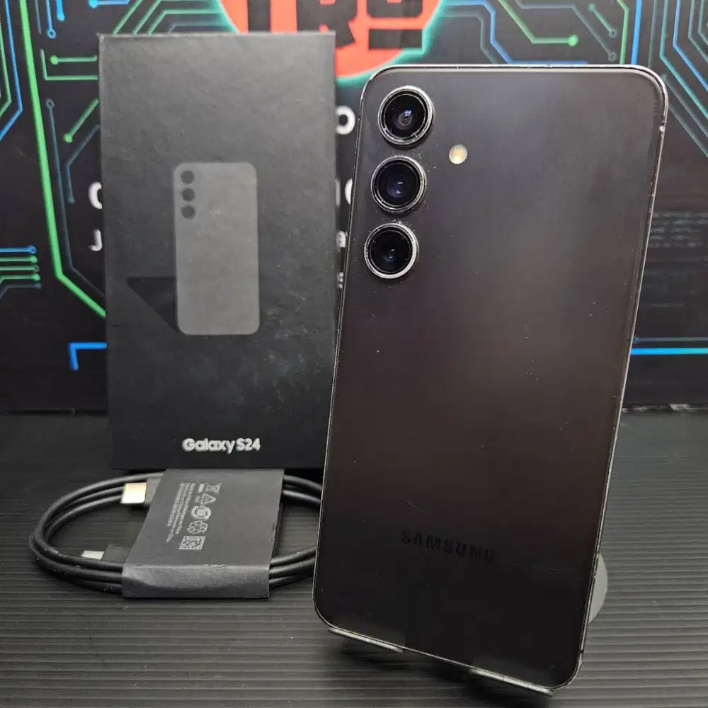 Samsung Galaxy S24 8/512GB Black SEIN Resmi Fullset No Minus