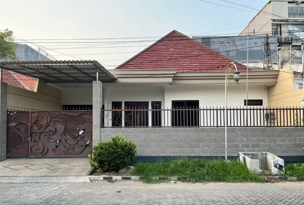 Dijual Rumah Manyar Kertoarjo 1 Lantai Bagus High Spec Siap Huni