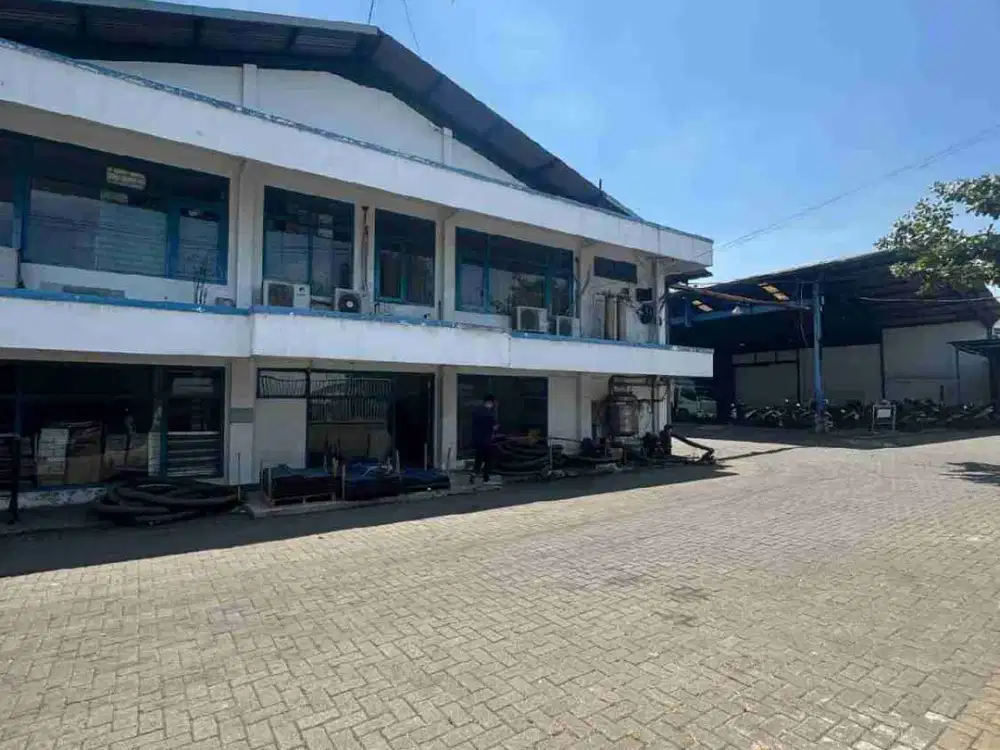 Dijual Gudang ex Pabrik di Dumar Industri Margomulyo Surabaya