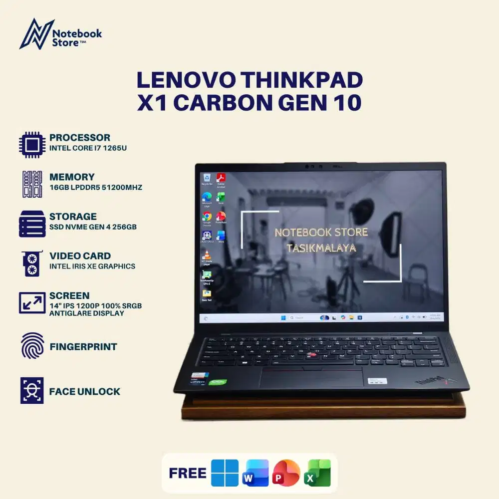 Laptop Lenovo ThinkPad X1 Carbon G10 Core i7 Gen 12 16GB/256GB
