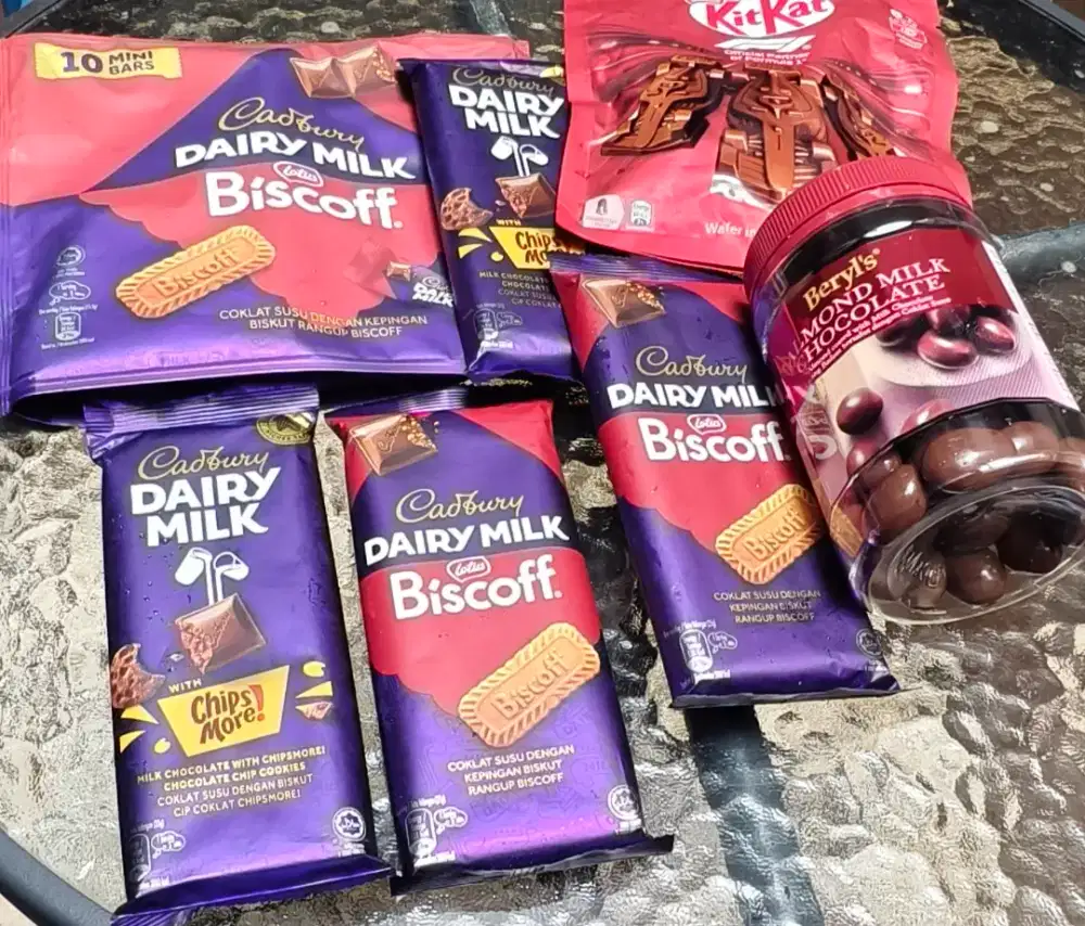 Ready Cadbury Biscoff Chipsmore Mini Bars Halal Malaysia