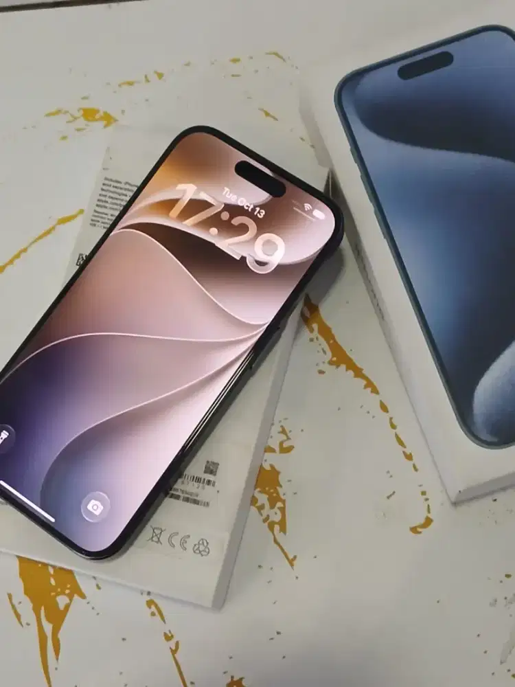 iPhone 15 PRO 128GB lengkap