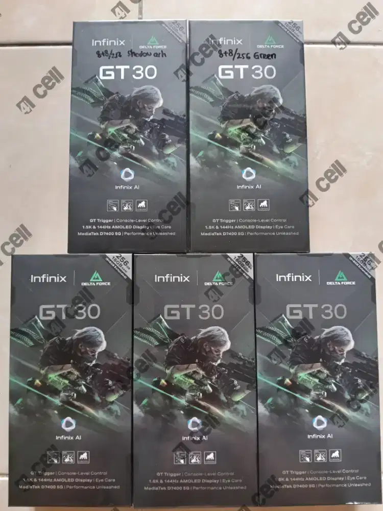 Infinix GT 30 5G ram 8+8/256 100% baru Termurah