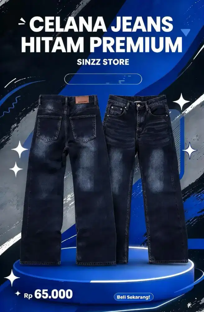 CELANA BAGGY JEANS