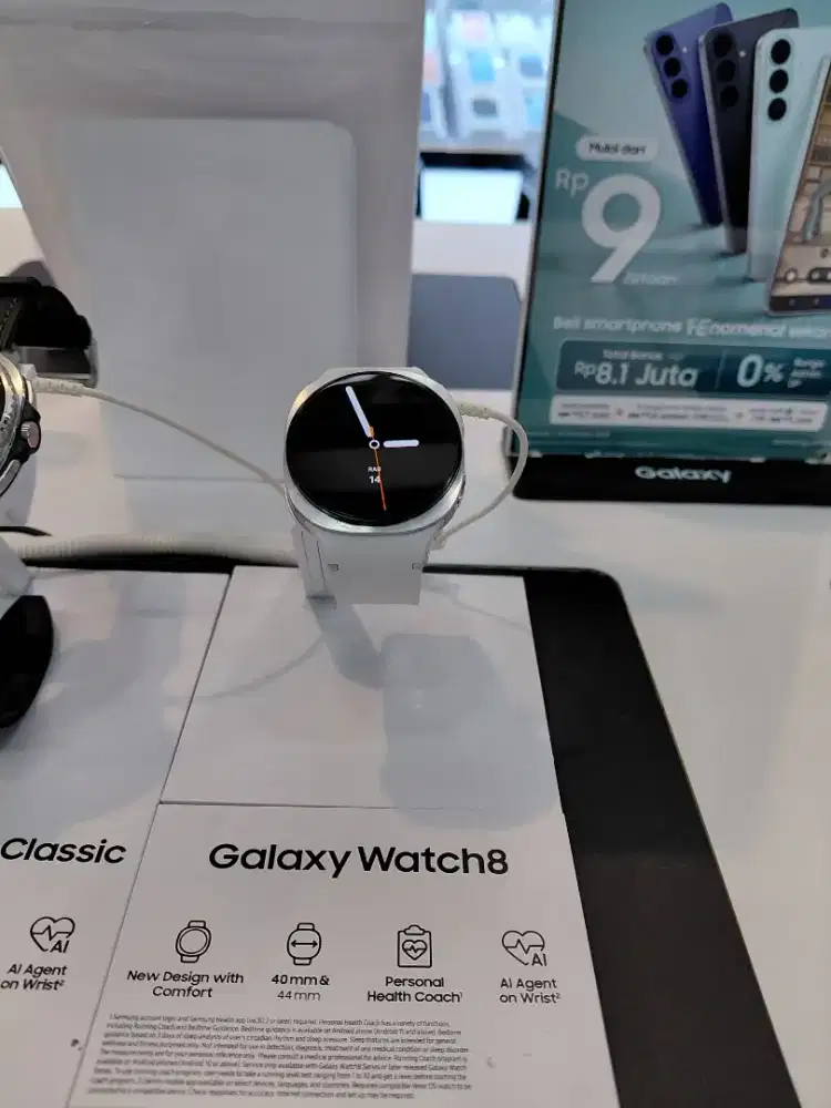 SAMSUNG GALAXY WATCH 8 40MM GARANSI RESMI SEIN