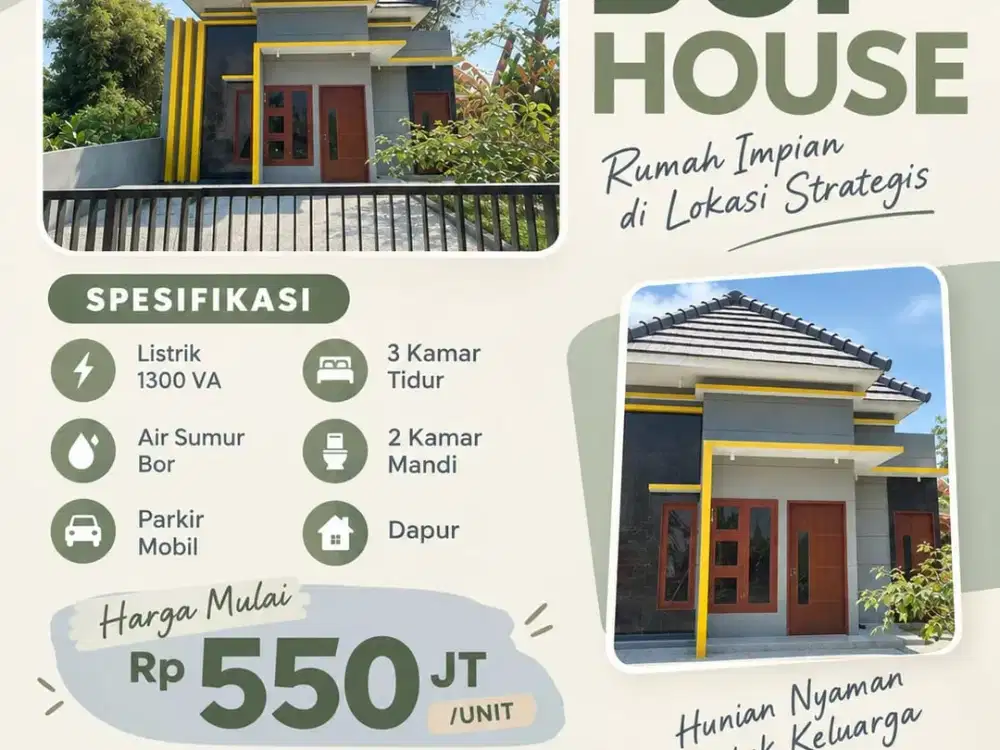 BGF House - Pilihan rumah nyaman untuk keluarga