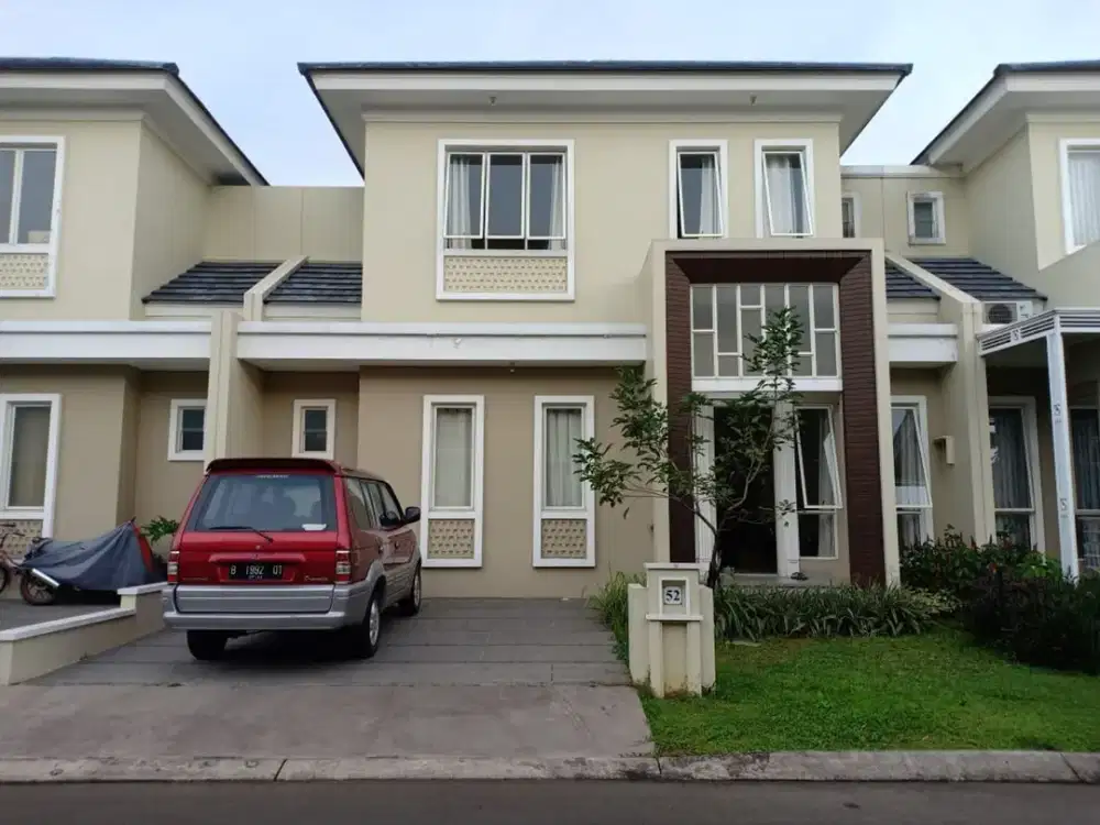 Rumah LT 180 Terawat 12 Menit ke Gerbang Tol Cikupa Hadap Utara J-9063