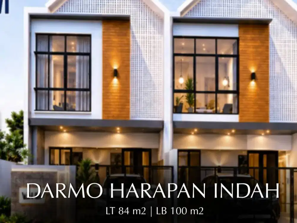 DIJUAL RUMAH DARMO HARAPAN INDAH