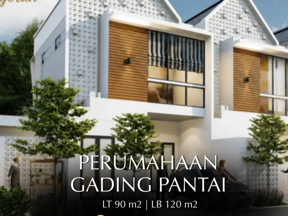 DIJUAL RUMAH GANDING PANTAI KENJERAN