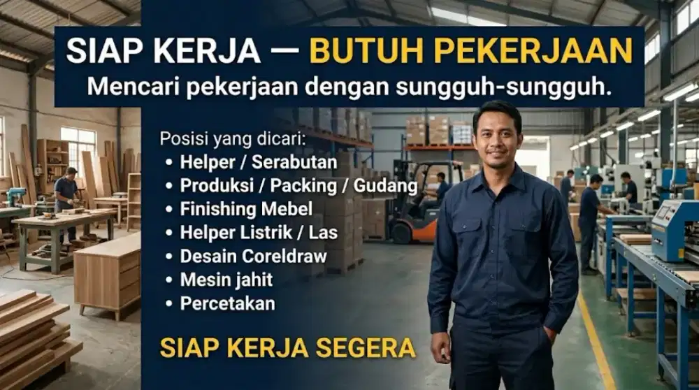 SAYA HANYA INGIN BEKERJA
