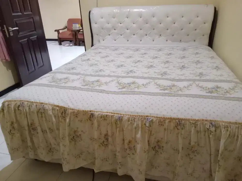 Jual Spring Bed dipan dg head rest merk Elite