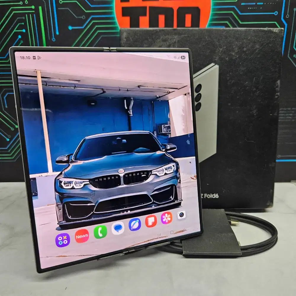 SIAP COD! Samsung Galaxy Z Fold 6 12/256GB Silver SEIN Resmi Fullset