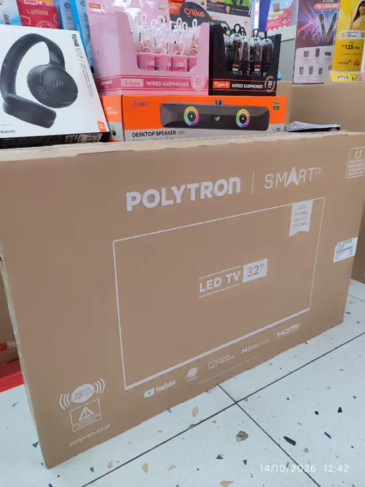 LED TV Android Polytron 32 Bisa kredit cicilan ringan tanpa DP