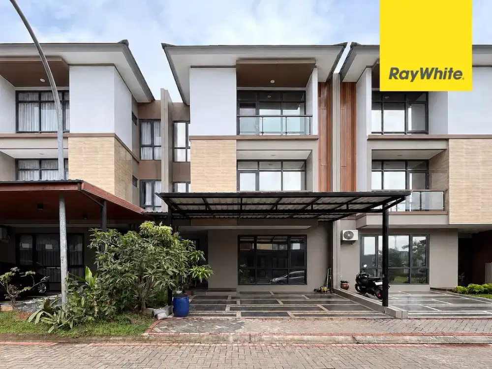 Rumah Minimalis Modern, 3 Lantai, Dekat Sekolah Favorit di Kota Wisata, Cibubur