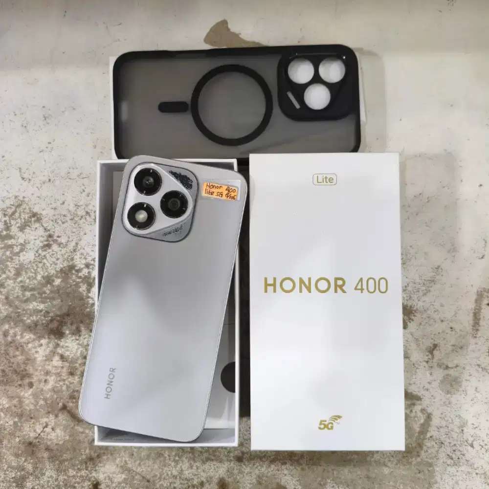 Honor 400 Lite 5G 8/256GB Second Mulus Fullset Original