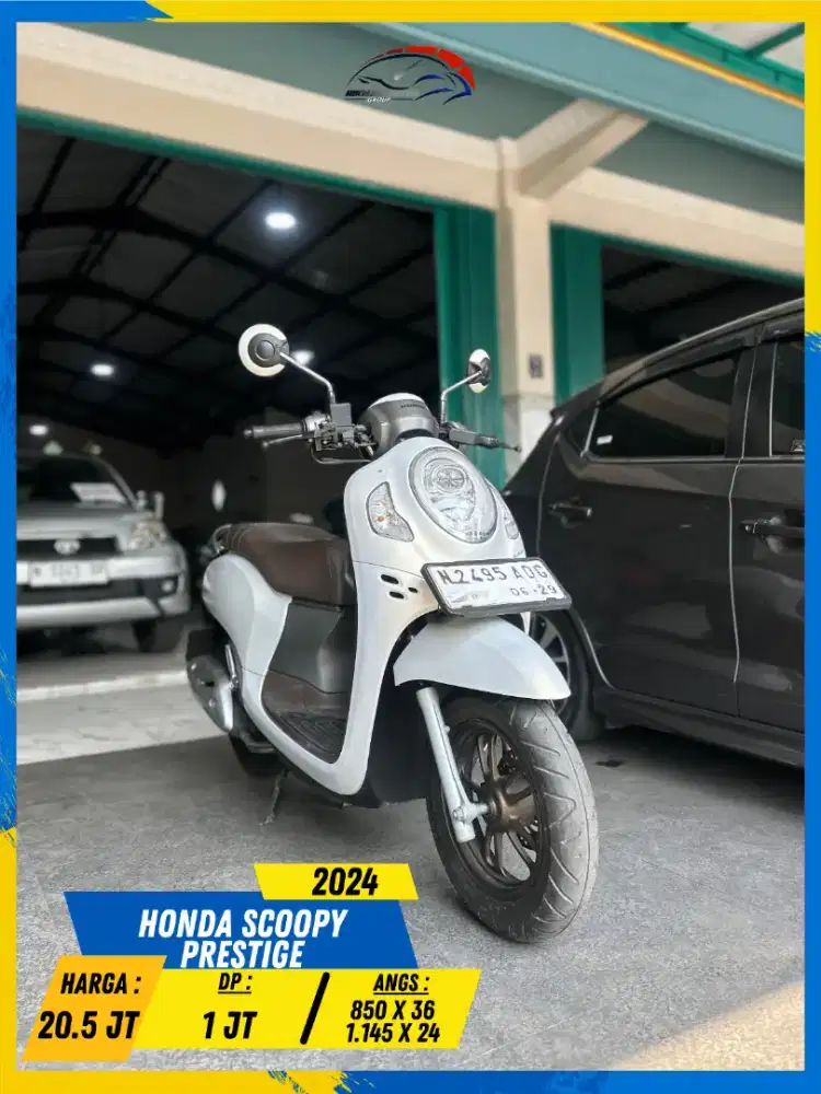 HONDA SCOOPY PRESTIGE 2024 MURAH CIAMIK HIKMAH MOTOR KEPUH MALANG