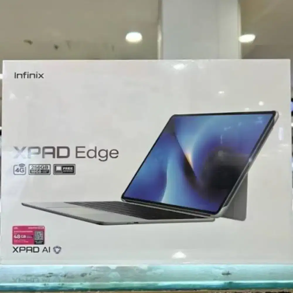 Tablet infinix XPAD edge 8/256 bonus flipcase keyboard
