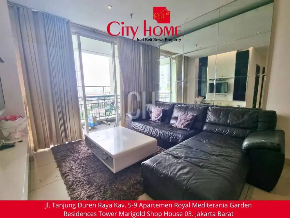 Disewakan Apartemen Furnished 2+1 BR di Central Park Residences