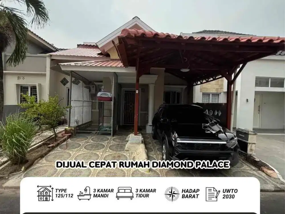 Dijual Cepat Rumah Diamond Palace Batam Center